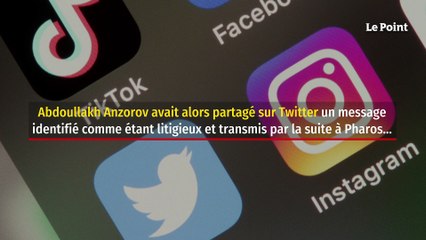 Le compte Twitter du meurtrier de Samuel Paty signalé à plusieurs reprises