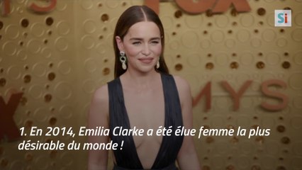 Joyeux anniversaire Emilia Clarke ! La star de "Game of thrones" fête ses 34 ans