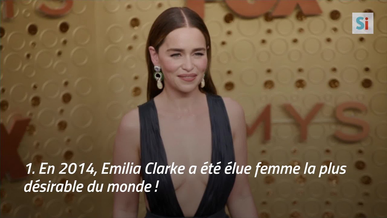 Joyeux anniversaire Emilia Clarke ! La star de "Game of thrones" fête ses 34 ans