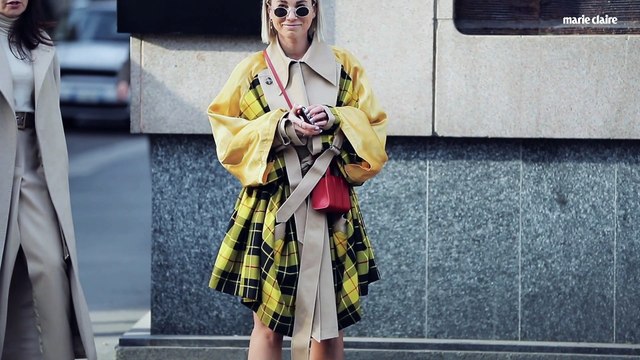 Tendencias 'street style' otoño/invierno 2020/2021: el estampado de cuadros