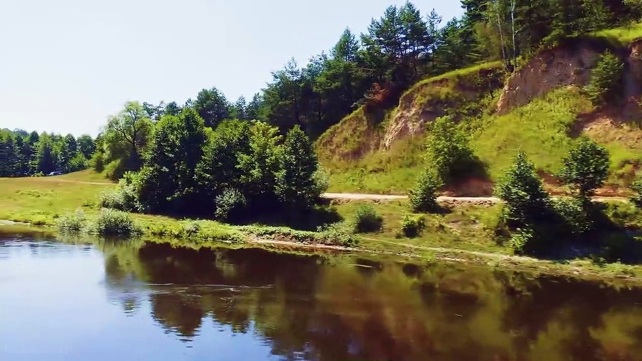 Desna River 4K UHD - Scenic Rivers of Ukraine from Above + Music - Short Preview Video