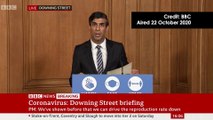 Chancellor Rishi Sunak announces news job support scheme measures