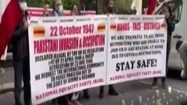 From US to London: Kashmiri Pandits hold protest against Pak