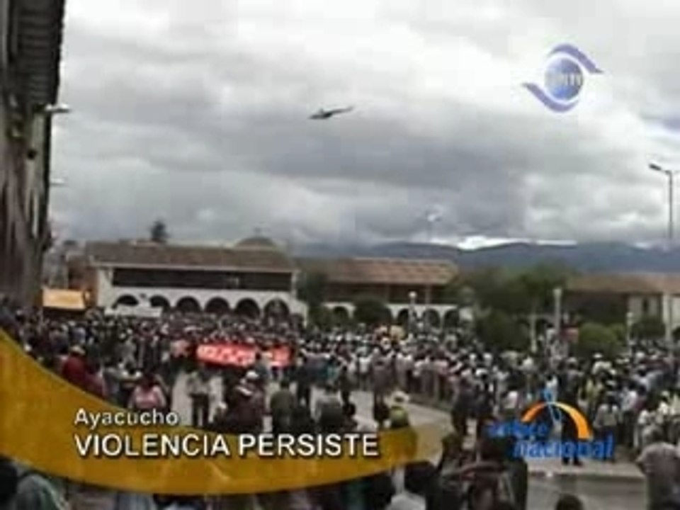VIOLENCIA PERSISTE - AYACUCHO