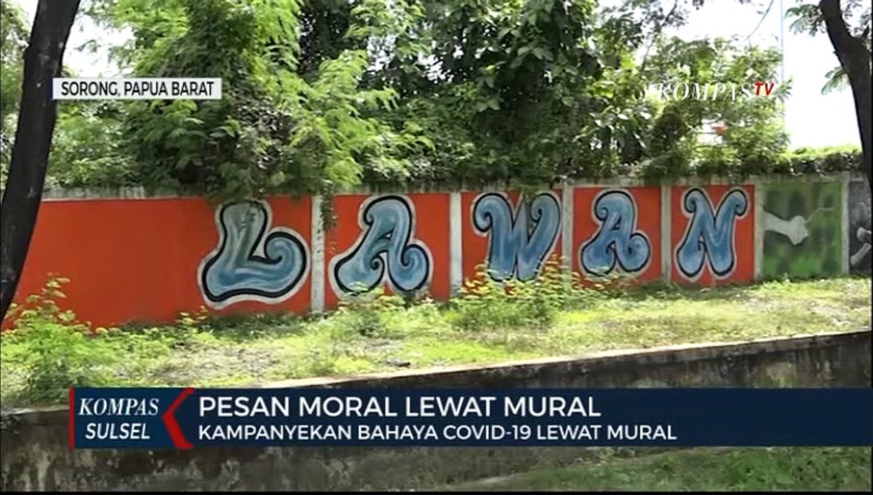 Kampanyekan Bahaya Covid 19 Lewat Mural