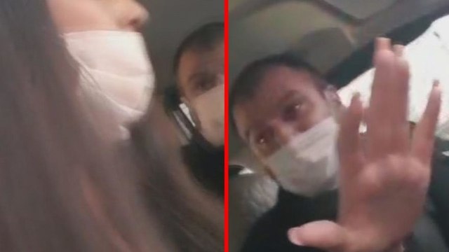 Taksiciden kadın müşteriye tehdit: Gebertirim seni