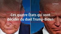 Ces quatre États qui vont décider du duel Trump-Biden