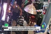 ¡Exclusivo! Por segunda vez detienen a sicario que participó en crimen de joven barbero en el Callao