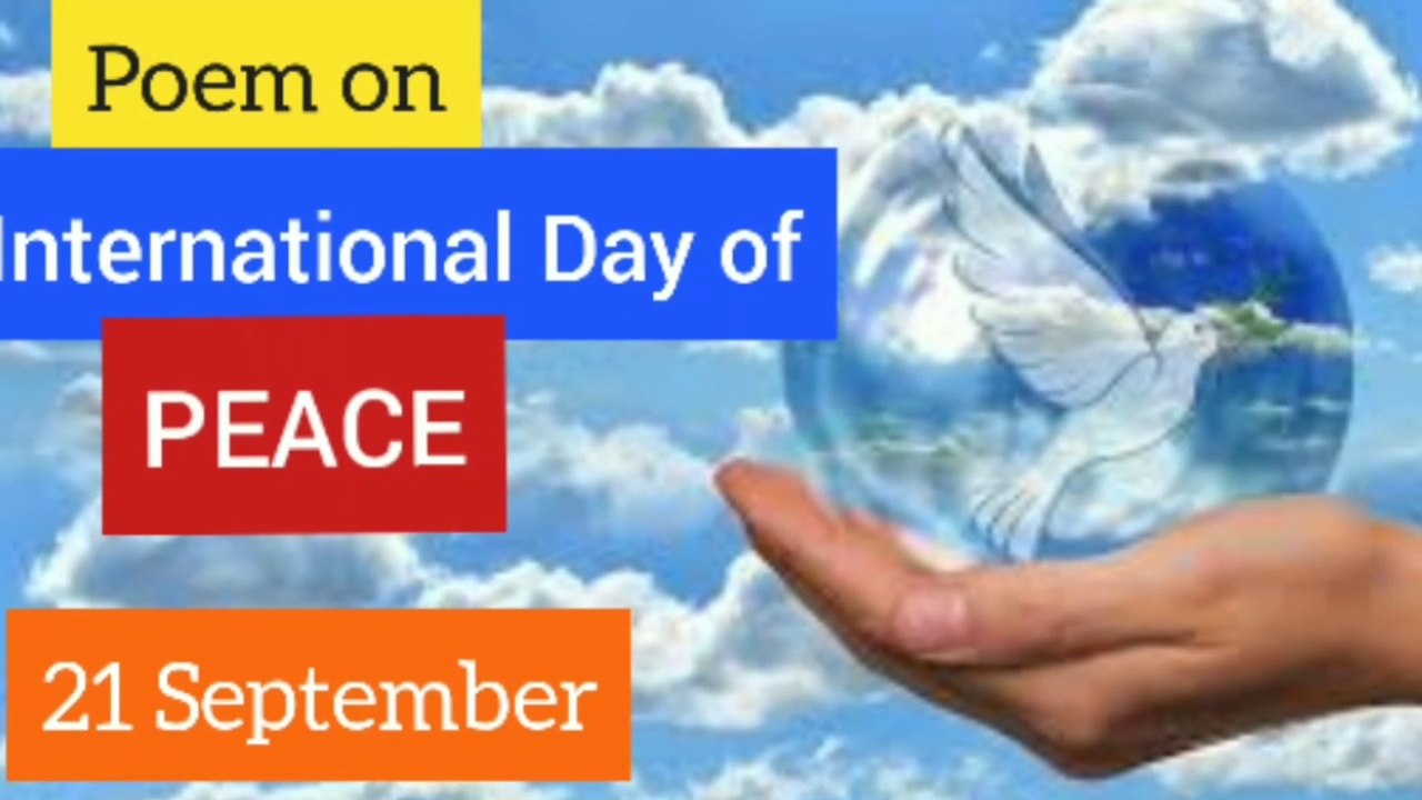 Poem on international day of peace (21 September)