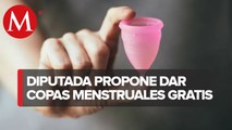 Diputada de CdMx propone dar copas menstruales gratis