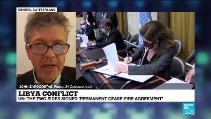 Libyan forces reach permanent ceasefire deal