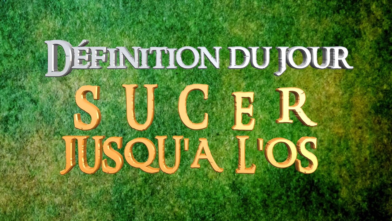 Sucer jusqu'à l'os