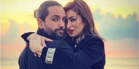 مقطع ديمة بياعة وزوجها أحمد الحلو