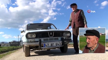 87'lik Delikanlı, 47 Yıllık Otomobiline Gözü Gibi Bakıyor