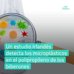 Detectan microplásticos en los biberones