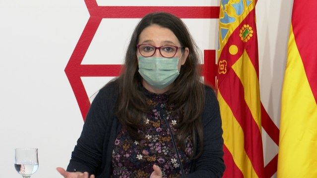Mónica Oltra: Queremos ir por delante del virus, no a remolque