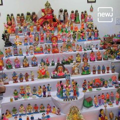 Dasara Doll Arrangement: An Exhibition Of Various Dolls And Figurines Arranged As Per Custom