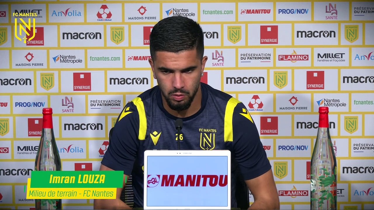 Imran Louza avant RC Lens - FC Nantes
