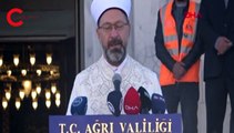 Ali Erbaş, Recep Tayyip Erdoğan Camii'nin açılışını yaptı