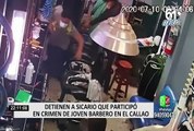 ¡Exclusivo! Por segunda vez detienen a sicario que participó en crimen de joven barbero en el Callao