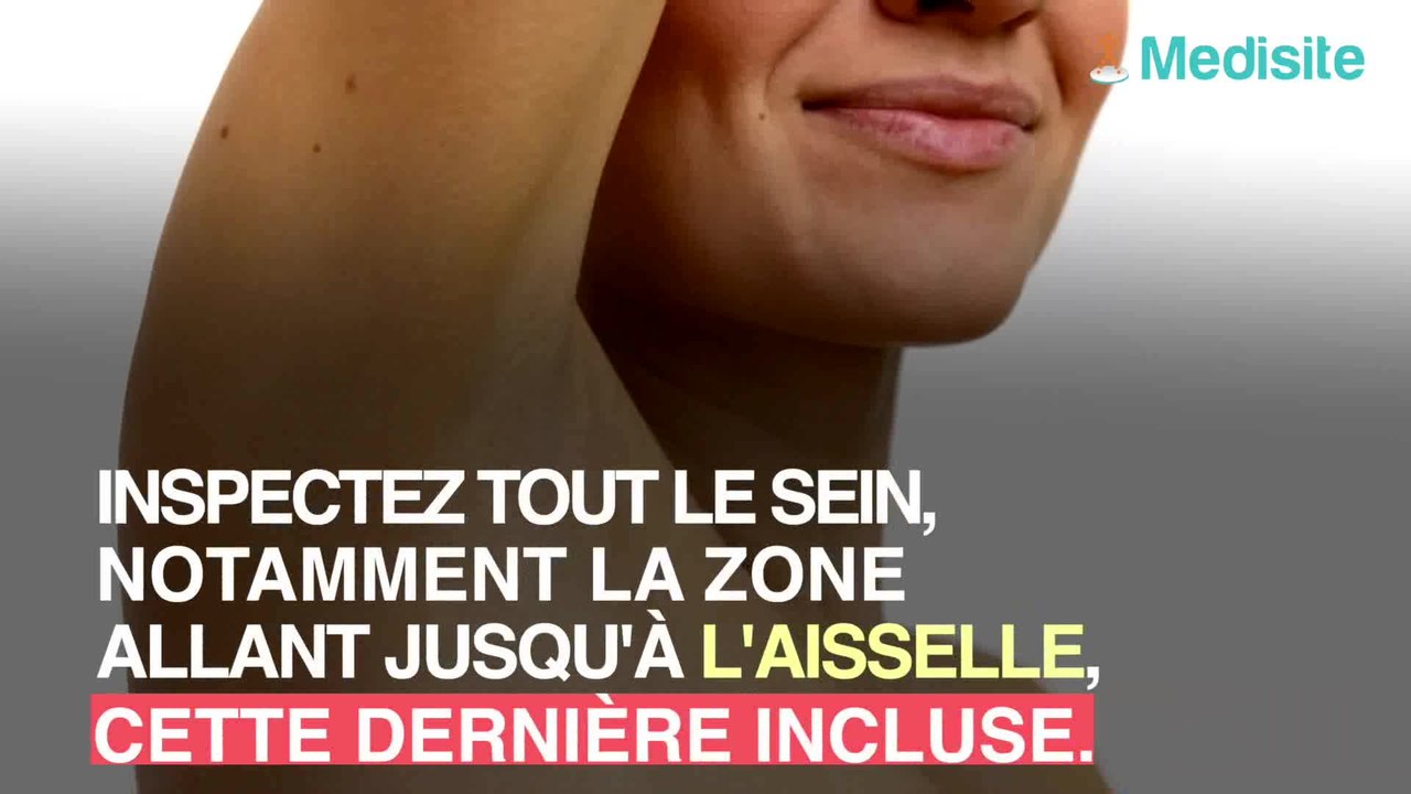 Cancer du sein : en quoi consiste l'auto-examen ?