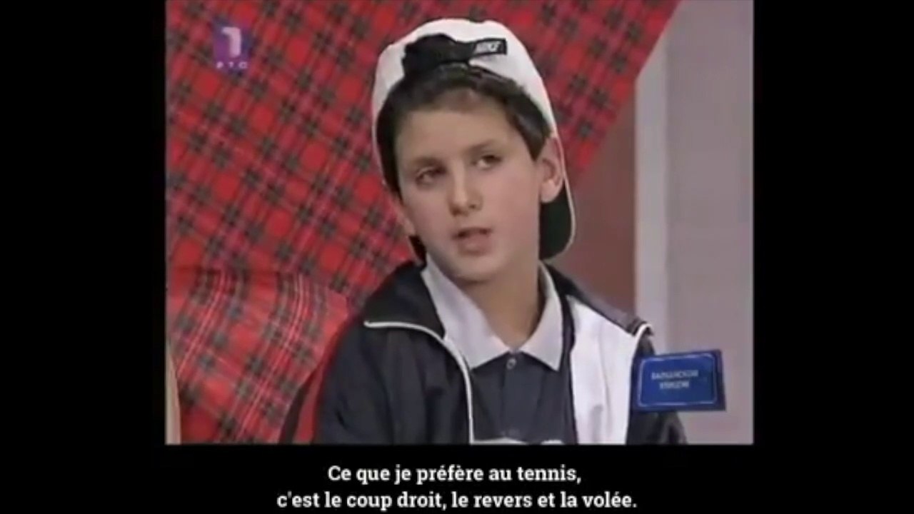 ATP - Il y a 25 ans , Novak annonçait déjà la couleur ! Djokovic chasse aujourd'hui les records de Roger Federer et Rafael Nadal.