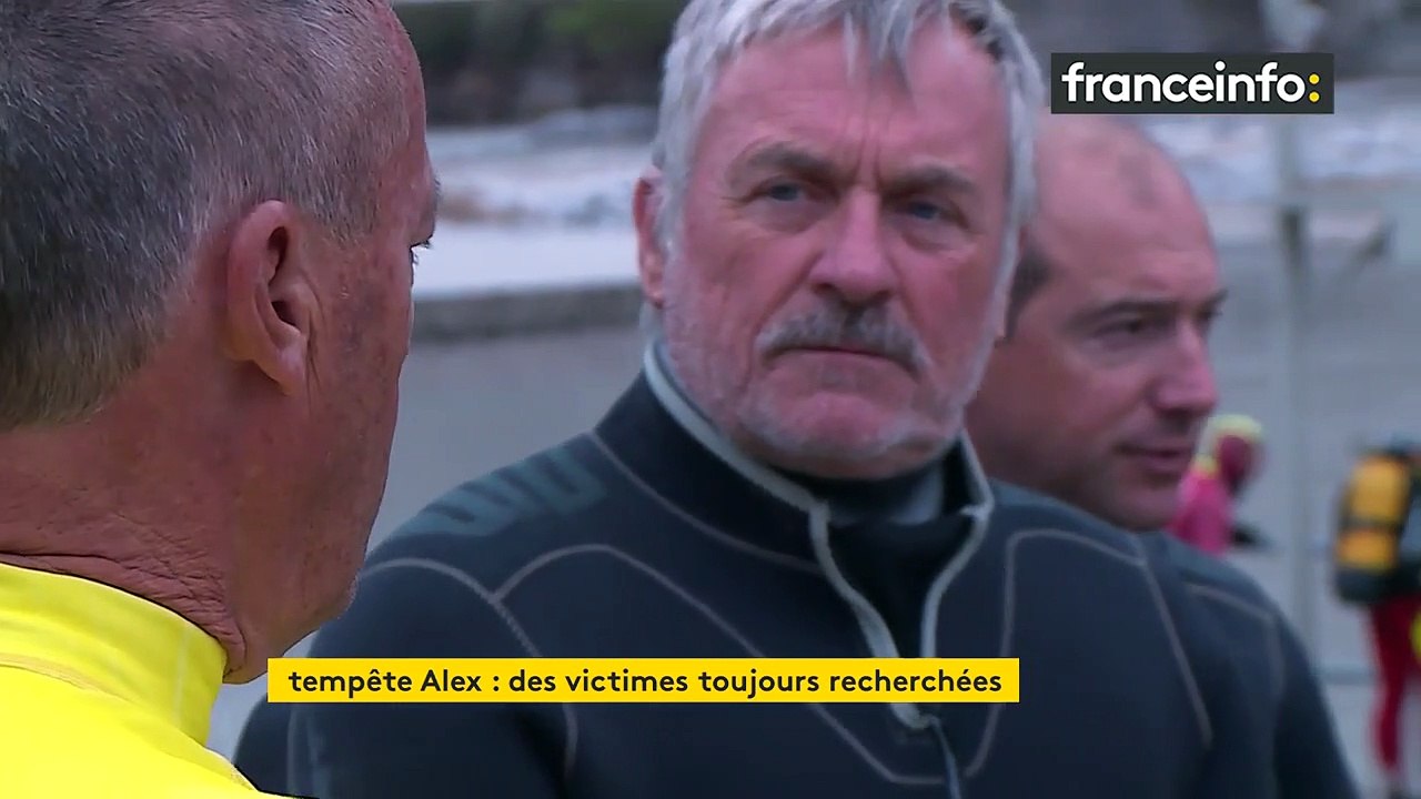 Dans les Alpes-Maritimes, les recherches continuent pour retrouver des victimes de la tempête Alex