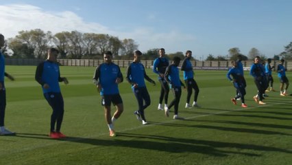 Brighton & Hove Albion first team training ahead of WBA game