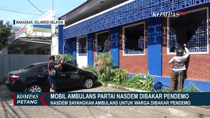 Ambulans Partai Nasdem Dibakar, Polisi Tangkap 21 Orang Terduga Perusuh Demo UU Cipta Kerja
