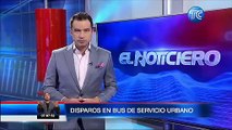 Momento de pánico: Tiroteo al interior de un  bus de Guayaquil