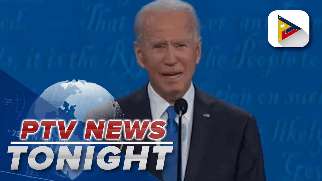 Trump, Biden meet for last debate before Nov. 3 election; Drone footage shows looting in Lagos