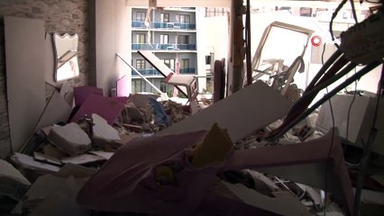 Esenyurt'ta Patlamanın Meydana Geldiği Daire Harabeye Döndü