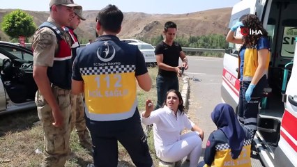 Kaza Yapan Kadın Sürücü Kimsenin Yaralanmadığına İnanmadı