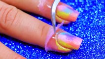 11 Weird Nail Hacks   Back To School Nails Using Only School Supplies!