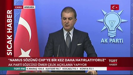 AK Parti Sözcüsü Çelik: "Kara Propagandaya İmza Atanlar Bir Kere Daha Mahcup Oldu"