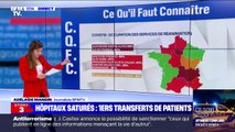 Covid-19: premiers transferts de patients pour désengorger les hôpitaux