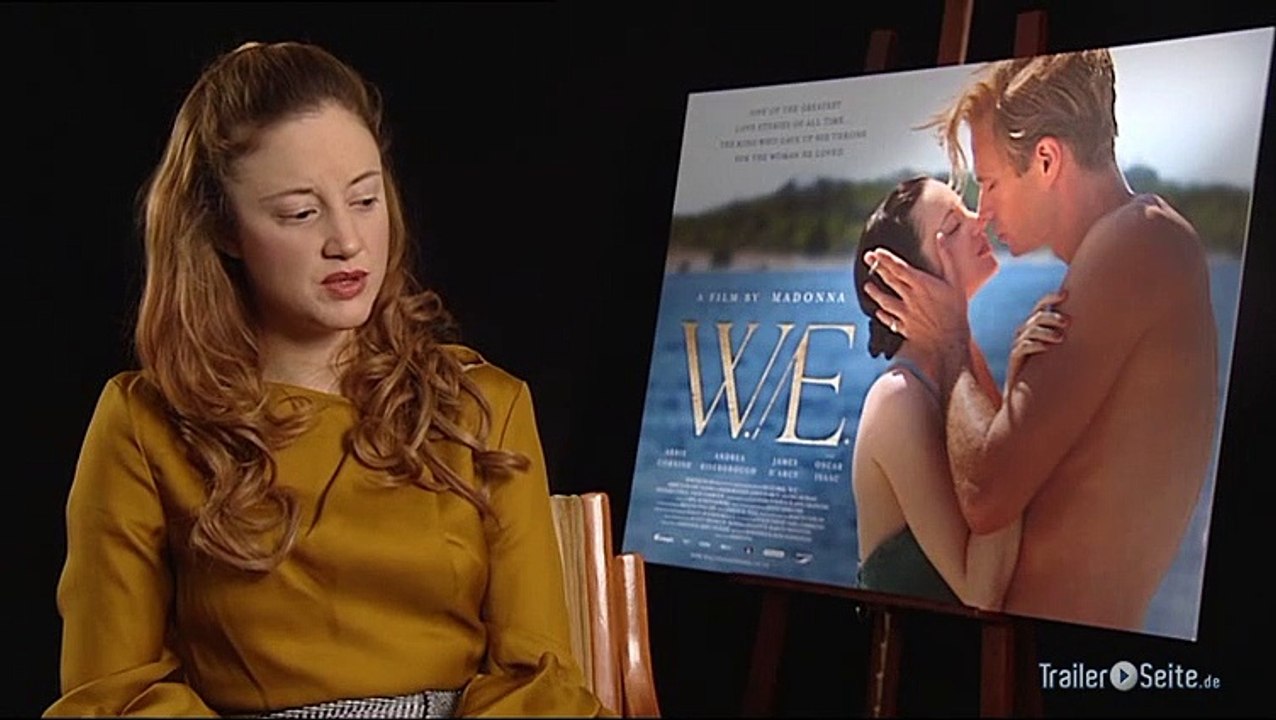 Andrea Riseborough Interview zu W.E.