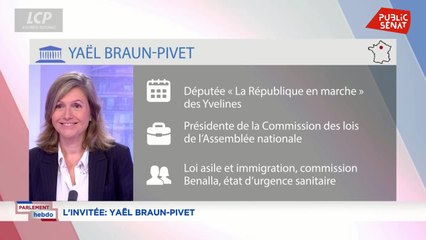 Yaël Braun-Pivet, présidente (LREM) de la Commission des lois de l'Assemblée Nat - Parlement hebdo (23/10/2020)