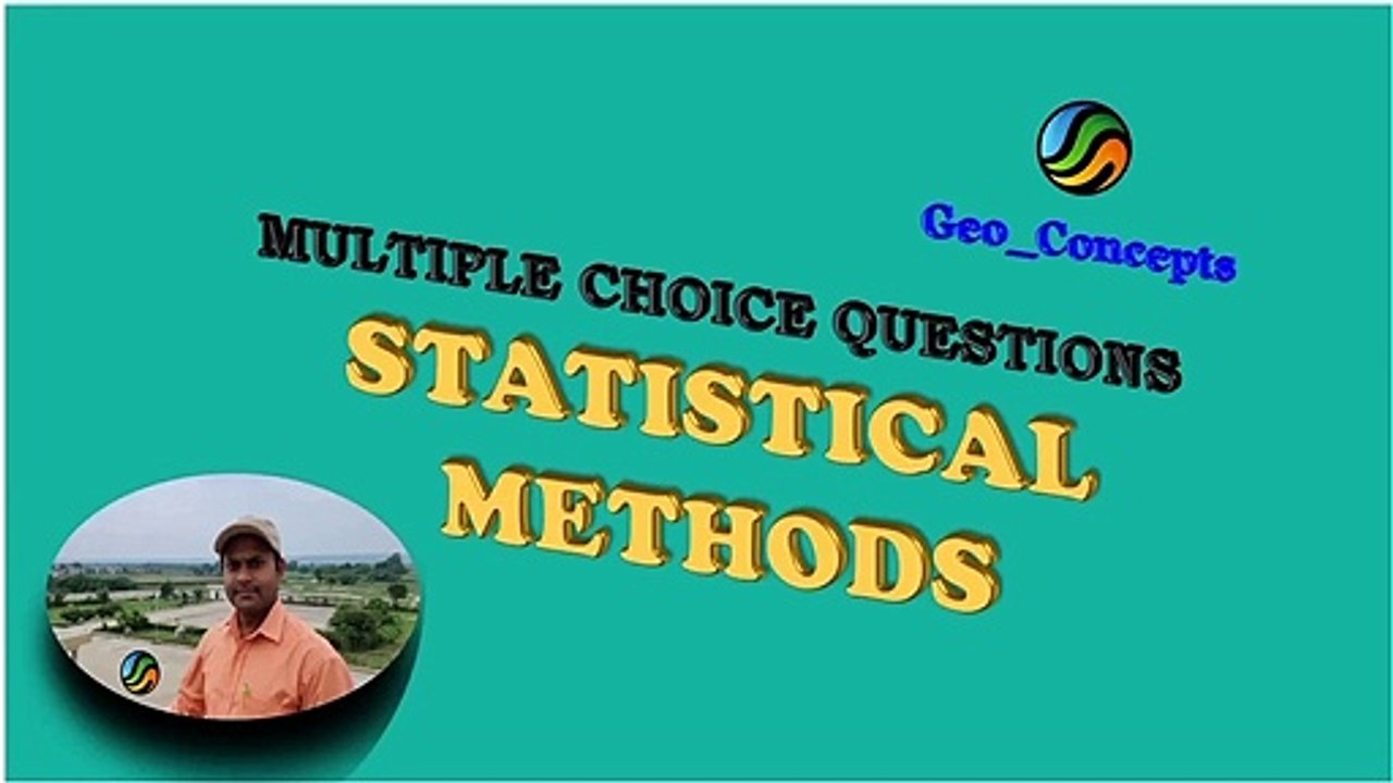 Statistical  Methods in Hindi/MCQ/B.A. Geogrphy/ Geo Concepts / Rakesh Kumar