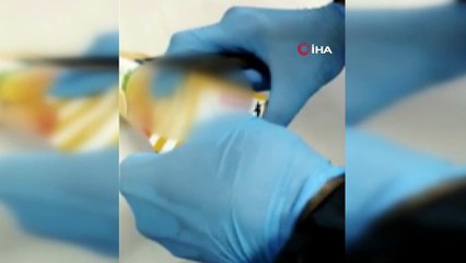 Meyve suyu paketlerinden uyuşturucu madde çıktı