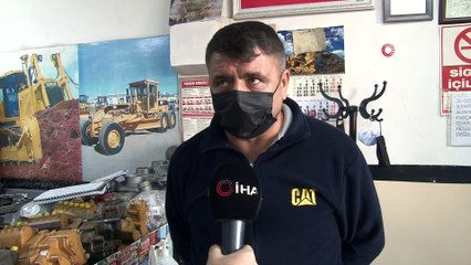 Kafası kopan oksijen tüpleri dükkanlara fırladı...O anlar kamerada