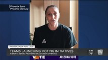 Arizona teams are launching voting initiatives