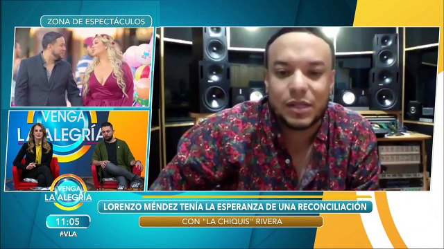 ¡Lorenzo Méndez aún tenía esperanzas de regresar con La Chiquis Rivera! | Venga La Alegría