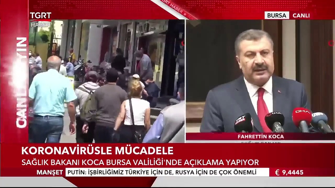 Sağlık Bakanı Koca: Koronavirüs Salgını Tüm Ülkede Yeniden Tırmanışa Geçti