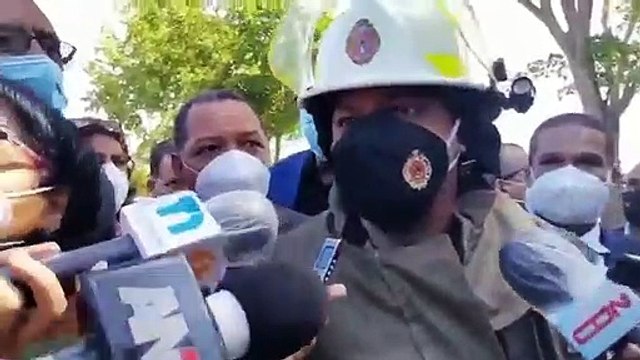 Rectora de la Universidad Autónoma de Santo Domingo (UASD), Emma Polanco, informó sobre el incendio