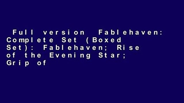 Full version Fablehaven: Complete Set (Boxed Set): Fablehaven; Rise of the Evening Star; Grip of