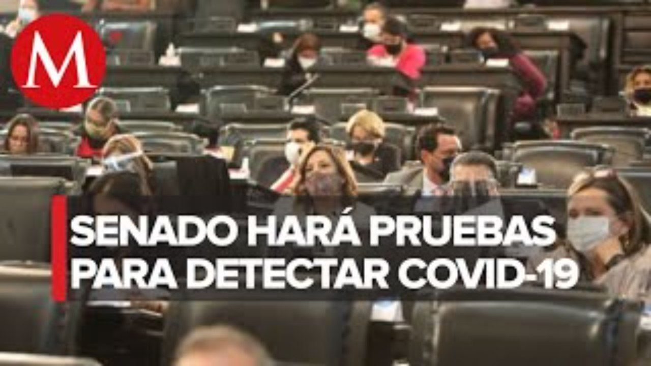Aplicarán pruebas de covid-19 a senadores y trabajadores tras caso positivo de panista