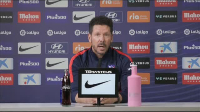 Simeone: Confío absolutamente en mi equipo, más allá de la derrota dolorosa en Múnich