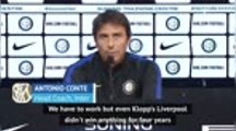 Conte looking to replicate Liverpool's 'war machine' at Inter