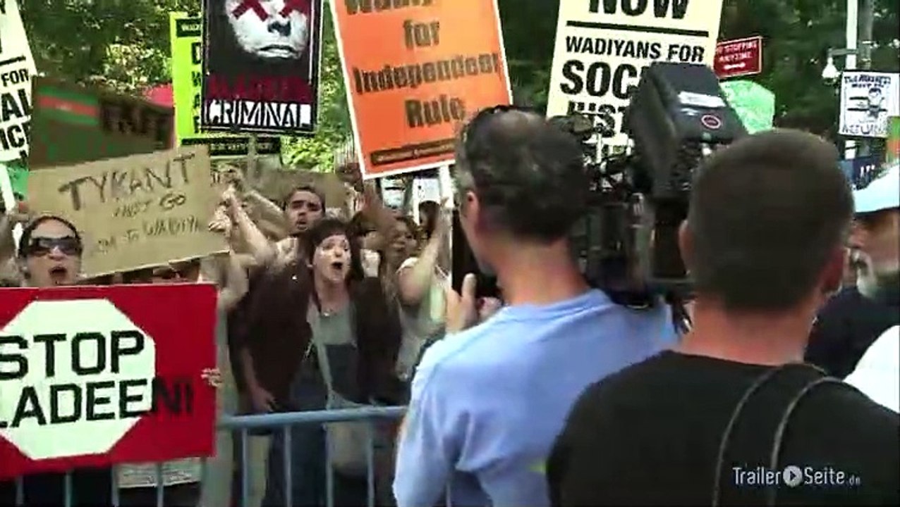 Backstage Blick zu Der Diktator